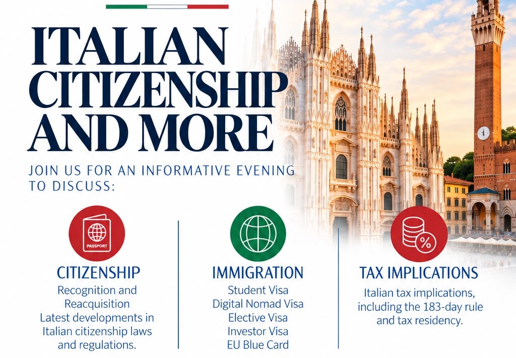 Italian itizenship and more